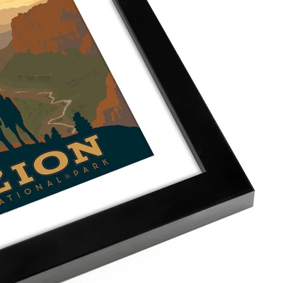 Retro National Parks - 8 Piece Gallery Art Print Set By Anderson Design Group 1 Retro National Parks - 8 Piece Gallery Art Print Set By Anderson Design Group