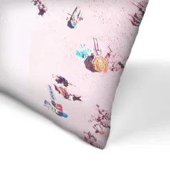 Coastal Pink By Tanya Shumkina Throw Pillow - Americanflat