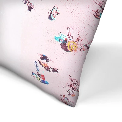 Coastal Pink By Tanya Shumkina Throw Pillow - Americanflat 1 Coastal Pink By Tanya Shumkina Throw Pillow - Americanflat