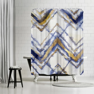 Americanflat 71" X 74" Shower Curtain Style 6 By PI Creative Art - Available In Variety Of Styles 6 Americanflat 71" X 74" Shower Curtain Style 6 By PI Creative Art - Available In Variety Of Styles - Image 6
