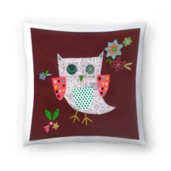 Owl With Pink Wings By Liz And Kate Pope Throw Pillow - Americanflat 7 Owl With Pink Wings By Liz And Kate Pope Throw Pillow - Americanflat -Americanflat GUEST 04eeca5d b622 4f9a 8cad 43e31f6791ab