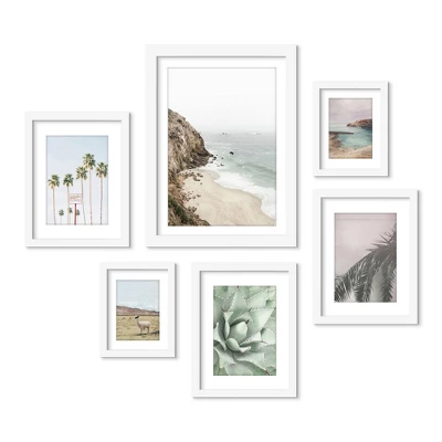 (Set Of 6) Framed Prints Gallery Wall Art Set California Coast By Sisi And Seb - Americanflat 5 (Set Of 6) Framed Prints Gallery Wall Art Set California Coast By Sisi And Seb - Americanflat - Image 5