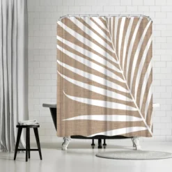 Americanflat 71" X 74" Shower Curtain Neutral Styles By Modern Tropical 18 Americanflat 71" X 74" Shower Curtain Neutral Styles By Modern Tropical -Americanflat GUEST 0990d37f 3084 480c bcbe 51c9a0085916