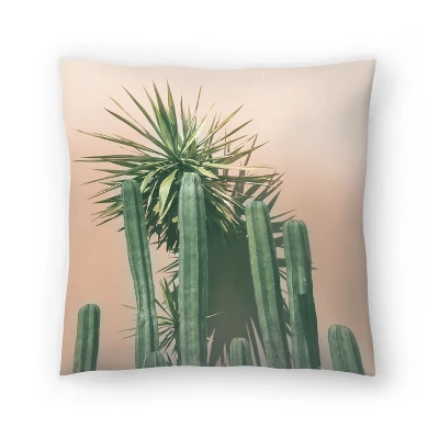 Succulents On Orange By Tanya Shumkina Throw Pillow - Americanflat 4 Succulents On Orange By Tanya Shumkina Throw Pillow - Americanflat - Image 4