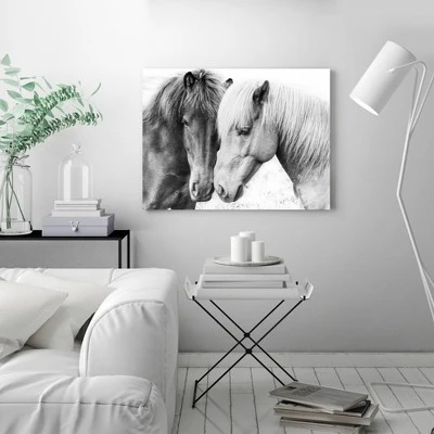 Americanflat Horse Love By Sisi And Seb Unframed Canvas Wall Art 1 Americanflat Horse Love By Sisi And Seb Unframed Canvas Wall Art