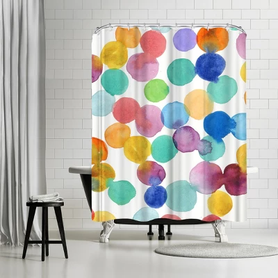 Americanflat 71" X 74" Shower Curtain Style 11 By PI Creative Art - Available In Variety Of Styles 8 Americanflat 71" X 74" Shower Curtain Style 11 By PI Creative Art - Available In Variety Of Styles - Image 8