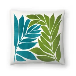 Modern Coastal Vines By Modern Tropical Throw Pillow - Americanflat -Americanflat GUEST 10efd827 d4fb 4278 9282 470af249d86d
