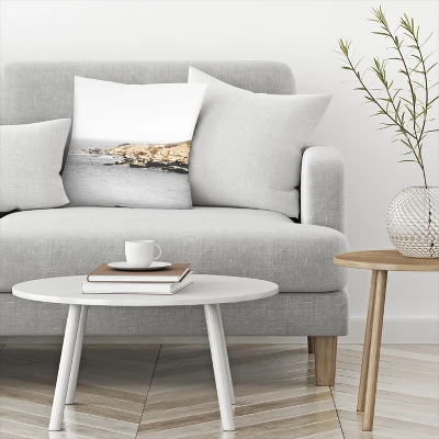 Surrounded By Rocks By Tanya Shumkina Throw Pillow - Americanflat 2 Surrounded By Rocks By Tanya Shumkina Throw Pillow - Americanflat - Image 2