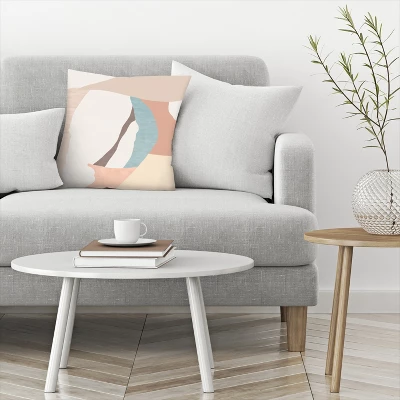 Pastel Throw Pillow By Sakshi Modi - Americanflat 2 Pastel Throw Pillow By Sakshi Modi - Americanflat - Image 2