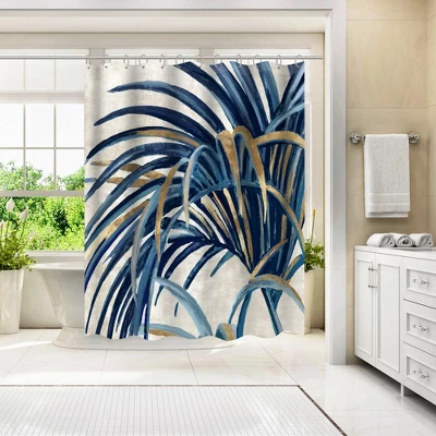 Americanflat 71X74 Floral Shower Curtain By Pi Creative Art 1 Americanflat 71X74 Floral Shower Curtain By Pi Creative Art