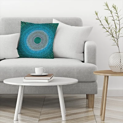 Americanflat Portal No 2 Throw Pillow By Amy Diener 2 Americanflat Portal No 2 Throw Pillow By Amy Diener - Image 2