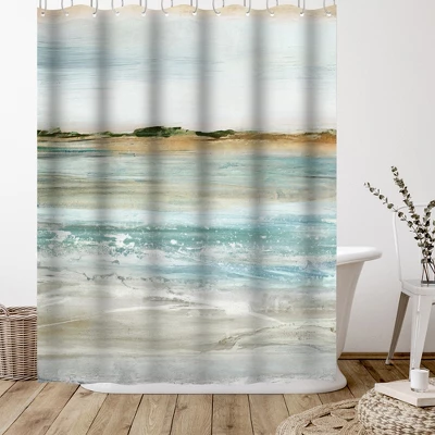 Americanflat 71" X 74" Shower Curtain Style 2 By PI Creative Art - Available In Variety Of Styles 2 Americanflat 71" X 74" Shower Curtain Style 2 By PI Creative Art - Available In Variety Of Styles - Image 2
