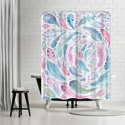 Americanflat 71" X 74" Shower Curtain By Victoria Nelson 4 Americanflat 71" X 74" Shower Curtain By Victoria Nelson - Image 4