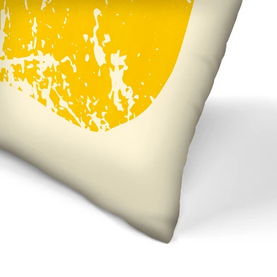 Cheeerful Bouquet Sq By Modern Tropical Throw Pillow - Americanflat 1 Cheeerful Bouquet Sq By Modern Tropical Throw Pillow - Americanflat