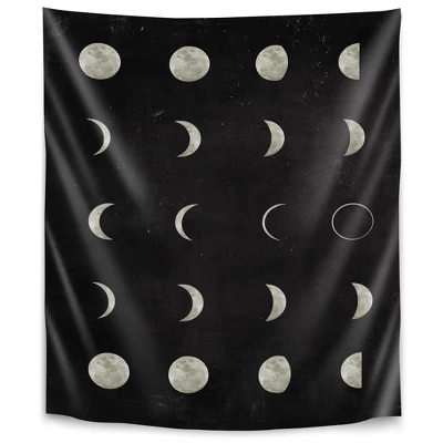 Americanflat Moon By Peach & Gold Wall Tapestry 5 Americanflat Moon By Peach & Gold Wall Tapestry - Image 5