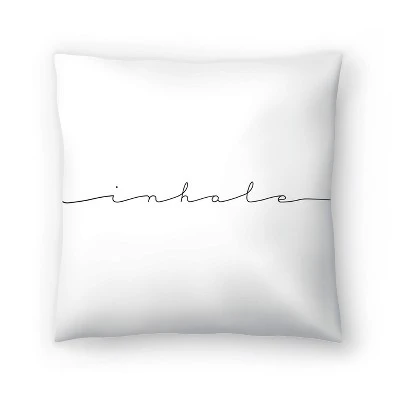 Inhale By Tanya Shumkina Throw Pillow - Americanflat 4 Inhale By Tanya Shumkina Throw Pillow - Americanflat - Image 4