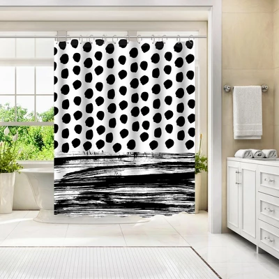 Americanflat 71" X 74" Shower Curtain Style 7 By Charlotte Winter 1 Americanflat 71" X 74" Shower Curtain Style 7 By Charlotte Winter