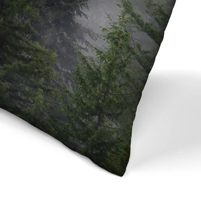 Misty Forest By Tanya Shumkina Throw Pillow - Americanflat 1 Misty Forest By Tanya Shumkina Throw Pillow - Americanflat