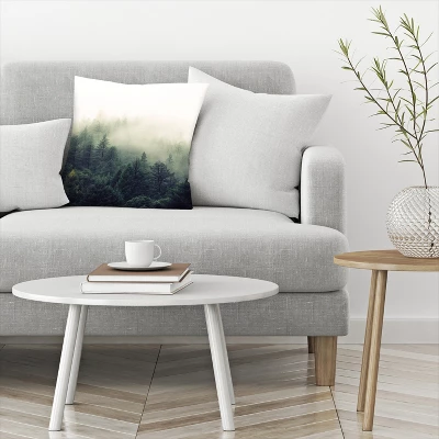 Forest Greenery By Tanya Shumkina Throw Pillow - Americanflat 2 Forest Greenery By Tanya Shumkina Throw Pillow - Americanflat - Image 2