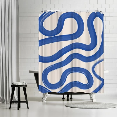 Americanflat 71X74 Floral Shower Curtain By Pi Creative Art 12 Americanflat 71X74 Floral Shower Curtain By Pi Creative Art - Image 12