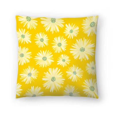 Daisies Pattern By Modern Tropical Throw Pillow - Americanflat 7 Daisies Pattern By Modern Tropical Throw Pillow - Americanflat - Image 7