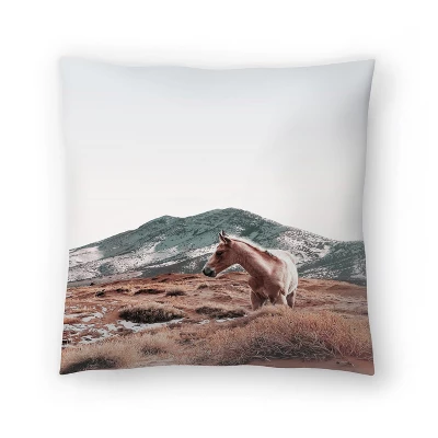 Utah Wild Horse By Tanya Shumkina Throw Pillow - Americanflat 5 Utah Wild Horse By Tanya Shumkina Throw Pillow - Americanflat - Image 5