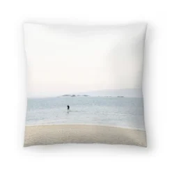 Sunset Over Beach By Tanya Shumkina Throw Pillow - Americanflat -Americanflat GUEST 2abaf57d 13ed 422c 9fce 60ebfd221295