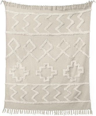 Americanflat 100% Cotton Boho Throw Blanket - All Seasons Lightweight Cozy Soft Blankets & Throws For Bed And Sofa - 100% Cotton With Fringe 1 Americanflat 100% Cotton Boho Throw Blanket - All Seasons Lightweight Cozy Soft Blankets & Throws For Bed And Sofa - 100% Cotton With Fringe