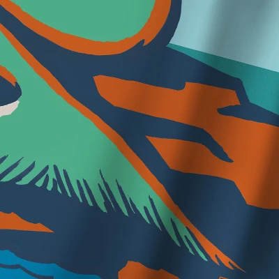 Americanflat 71" X 74" Shower Curtain Style 1 By Anderson Design Group 3 Americanflat 71" X 74" Shower Curtain Style 1 By Anderson Design Group - Image 3