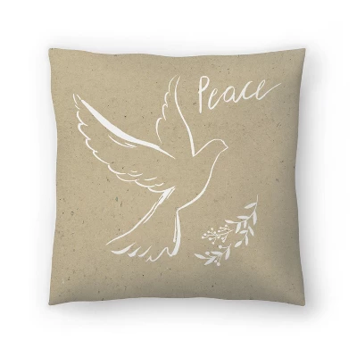 White Dove Ii By Pi Holiday Collection - Minimalist Throw Pillow 3 White Dove Ii By Pi Holiday Collection - Minimalist Throw Pillow - Image 3