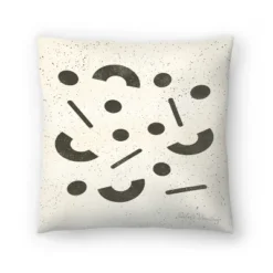 Jumbled Shapes Black Cream Throw Pillow By Pauline Stanley - Americanflat 5 Jumbled Shapes Black Cream Throw Pillow By Pauline Stanley - Americanflat -Americanflat GUEST 2db15d60 8773 4c17 adee 8ca4a1130690