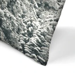 Snowy Pine Tree By Tanya Shumkina Throw Pillow - Americanflat