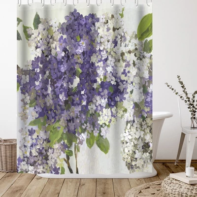 Americanflat 71" X 74" Shower Curtain Style 14 By PI Creative Art - Available In Variety Of Styles 2 Americanflat 71" X 74" Shower Curtain Style 14 By PI Creative Art - Available In Variety Of Styles - Image 2