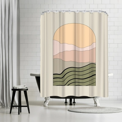 Americanflat 71X74 Floral Shower Curtain By Pi Creative Art 10 Americanflat 71X74 Floral Shower Curtain By Pi Creative Art - Image 10