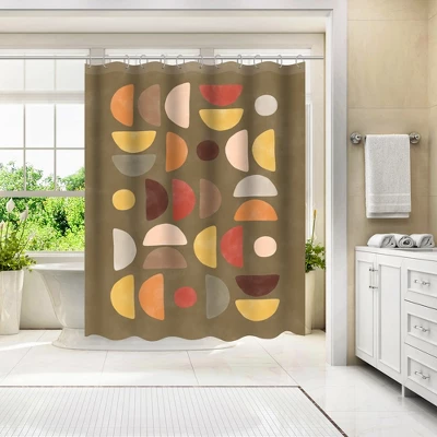 Americanflat 71X74 Abstract Shower Curtain By Pi Creative Art 1 Americanflat 71X74 Abstract Shower Curtain By Pi Creative Art