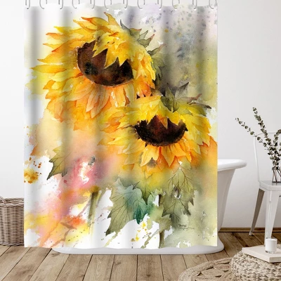 Americanflat 71" X 74" Shower Curtain By Rachel McNaughton 2 Americanflat 71" X 74" Shower Curtain By Rachel McNaughton - Image 2