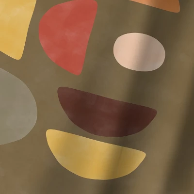 Americanflat 71X74 Abstract Shower Curtain By Pi Creative Art 3 Americanflat 71X74 Abstract Shower Curtain By Pi Creative Art - Image 3