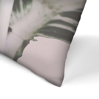 Tropical Plant Leaf By Tanya Shumkina Throw Pillow - Americanflat 1 Tropical Plant Leaf By Tanya Shumkina Throw Pillow - Americanflat
