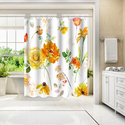 Americanflat 71" X 74" Shower Curtain By Harrison Ripley 1 Americanflat 71" X 74" Shower Curtain By Harrison Ripley