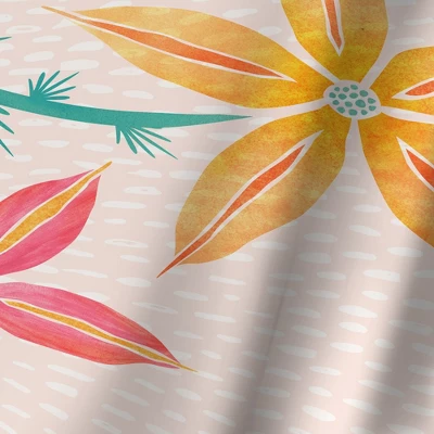 Americanflat Caladenia Orchids By Modern Tropical Blackout Rod Pocket Single Curtain Panel 50x84 2 Americanflat Caladenia Orchids By Modern Tropical Blackout Rod Pocket Single Curtain Panel 50x84 - Image 2