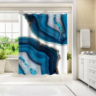 Americanflat 71" X 74" Shower Curtain By Emanuela Carratoni 1 Americanflat 71" X 74" Shower Curtain By Emanuela Carratoni