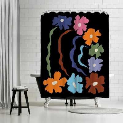 Americanflat 71x74 Floral & Botanical Shower Curtain By Miho Art Studio 16 Americanflat 71x74 Floral & Botanical Shower Curtain By Miho Art Studio - Image 16