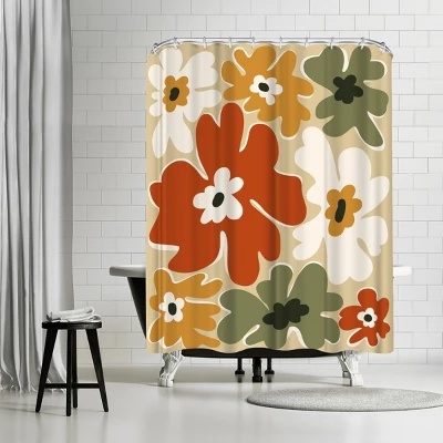 Americanflat 71x74 Floral & Botanical Shower Curtain By Miho Art Studio 18 Americanflat 71x74 Floral & Botanical Shower Curtain By Miho Art Studio - Image 18