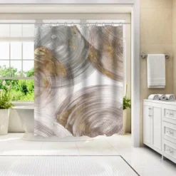 Americanflat 71" X 74" Shower Curtain By PI Creative Art - Available In Variety Of Styles