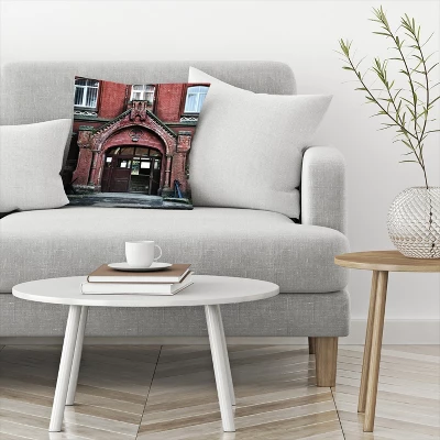 Open Door By Tanya Shumkina Throw Pillow - Americanflat 2 Open Door By Tanya Shumkina Throw Pillow - Americanflat - Image 2