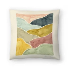 Americanflat Abstract Landscape Watercolor Throw Pillow By Pauline Stanley -Americanflat GUEST 43a4a8e5 2901 4593 b085 3d485e52bc0b