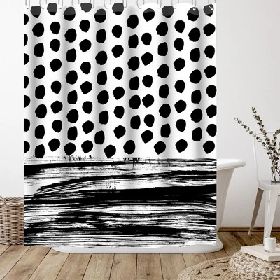 Americanflat 71" X 74" Shower Curtain Style 7 By Charlotte Winter 2 Americanflat 71" X 74" Shower Curtain Style 7 By Charlotte Winter - Image 2