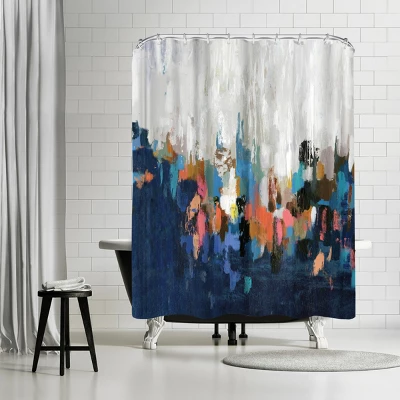 Americanflat 71" X 74" Shower Curtain Style 10 By PI Creative Art - Available In Variety Of Styles 4 Americanflat 71" X 74" Shower Curtain Style 10 By PI Creative Art - Available In Variety Of Styles - Image 4