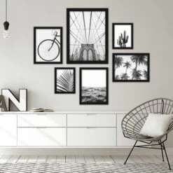 (Set Of 6) Framed Prints Gallery Wall Art Set Black & White Photography2 By Sisi And Seb - Americanflat 7 (Set Of 6) Framed Prints Gallery Wall Art Set Black & White Photography2 By Sisi And Seb - Americanflat -Americanflat GUEST 4617c131 34a1 4a42 be0e f3865552c0be