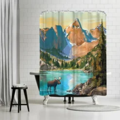 Americanflat 71" X 74" Shower Curtain Style 3 By Anderson Design Group 15 Americanflat 71" X 74" Shower Curtain Style 3 By Anderson Design Group -Americanflat GUEST 4818b8bb 8a41 414f a766 e8657ef2bf32